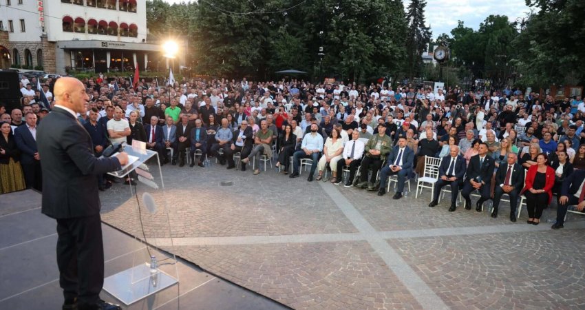 Haradinaj nga Peja: Ardian Gjini është njeriu i krijuar për këtë kohë, votojeni 128