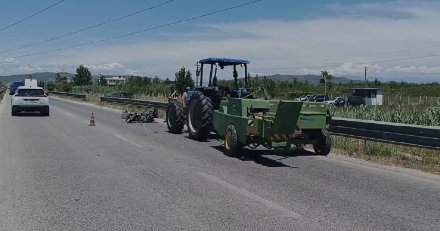 Aksident në autostradën Lushnje - Fier, çifti i bashkëshortëve përfundon në spital, radhë kilometrike