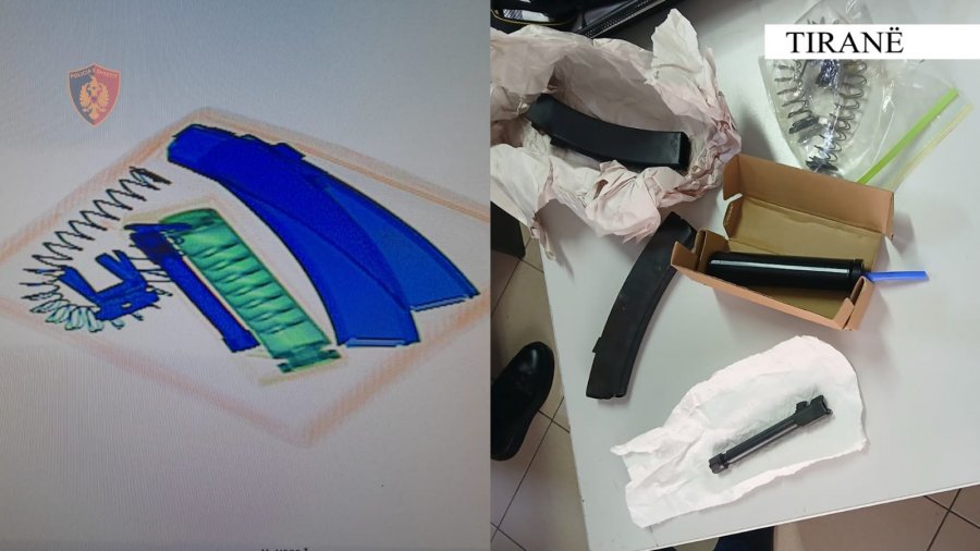  Nga SHBA-ja me postë në Shqipëri pakoja me pjesë armësh, arrestohet 32-vjeçari