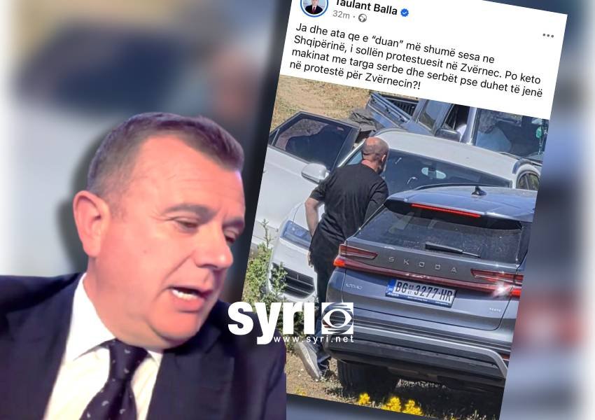 FOTO/ Skandal i rëndë, Taulant Balla sulmon grupin e xhirimit të Reuters: Po këto serbë çfarë duan në Zvërnec