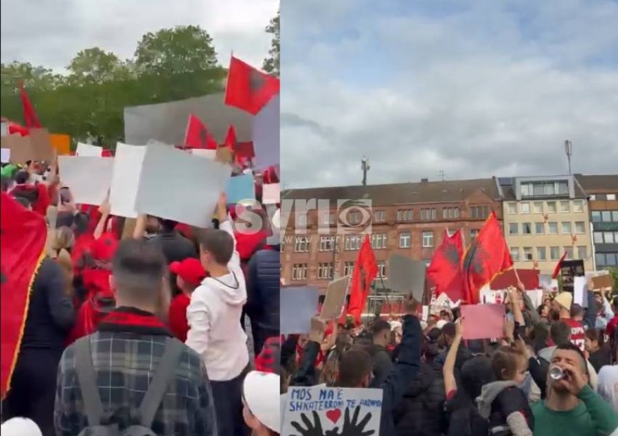  Rama ik   Shqiptarët e Dortmundit në protestë kundër qeverisë