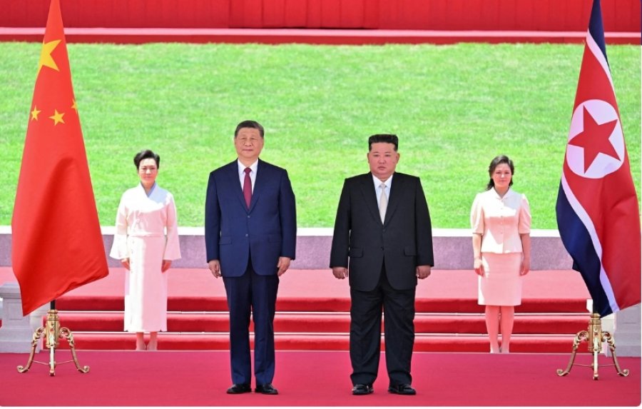 Xi Jinping: Duam të zgjerojmë bashkëpunimin me Korenë e Veriut
