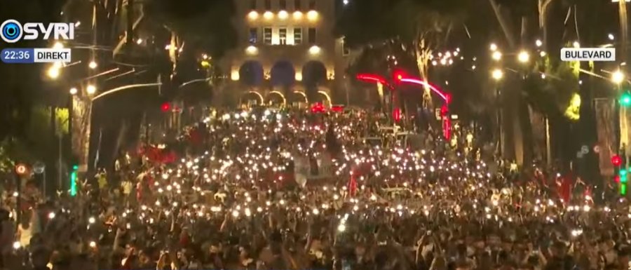 Protestë marshimi   Lumi  i qytetarëve rikthehet sërish në Kryeministri