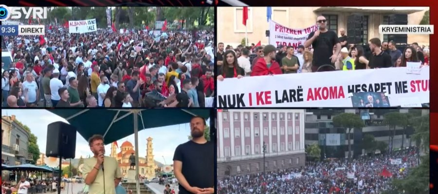 ‘Ikur në Angli e Gjermani’/ Simboli i veçantë në protestë, karrige për rininë e larguar nga vendi: