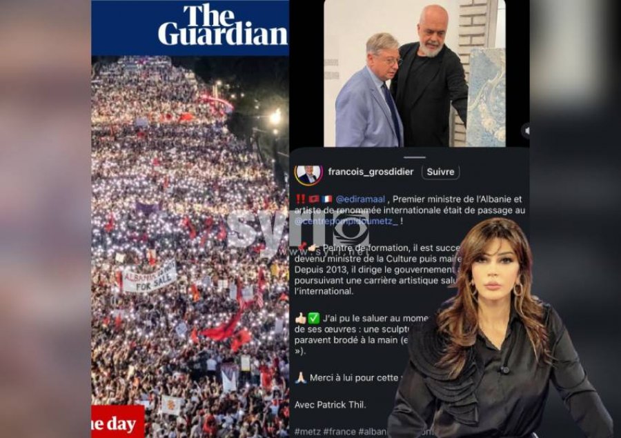Ndërsa Shqipëria proteston, Rama ekspozohet në Centre Pompidou-Metz