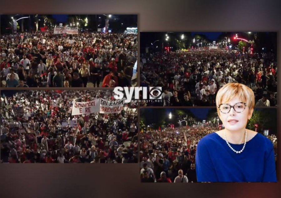 Mesazhi i një proteste  Ky vend i përket popullit