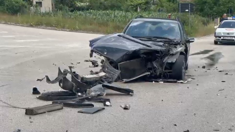 Aksident me një të plagosur në aksin rrugor Pogradec Qukës