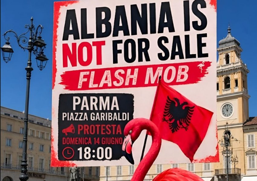 Shqiptarët protestë edhe në Parma, organizatorët bëjnë thirrje për pjesëmarrje