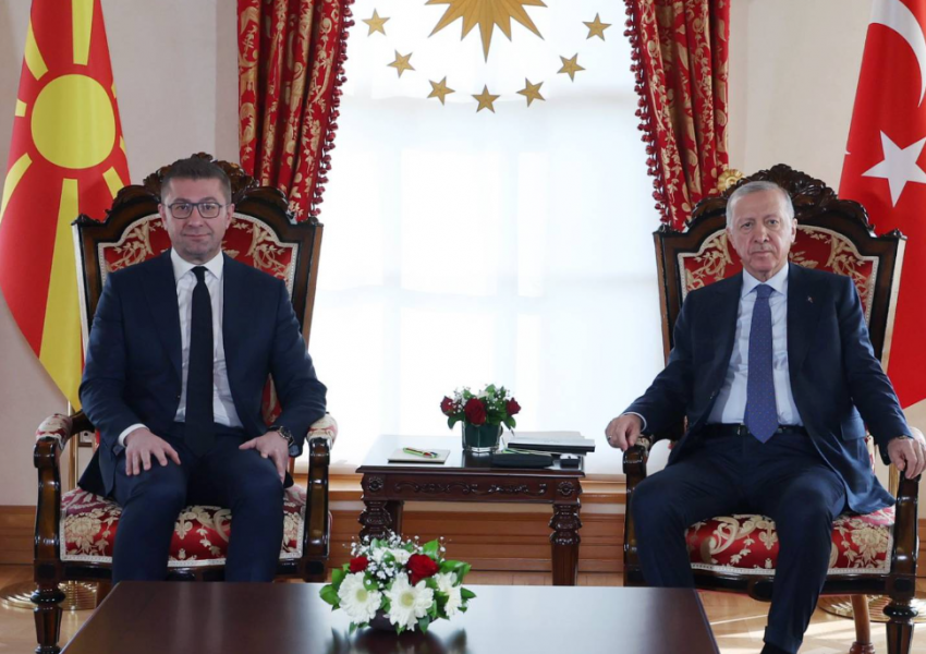 Mickoski takim me Erdogan në Stamboll, detaje nga bisedimet
