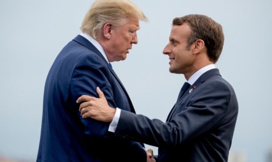 Trump takim me Macronin dhe udhëheqësit e Lindjes së Mesme në samitin e G7