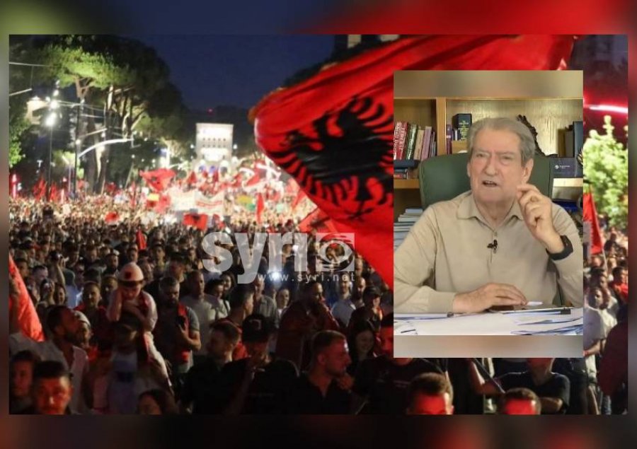 Lideri i opozitës, Sali Berisha apel për solidaritet: Protesta ka nevojë për mbështetjen e të gjithëve
