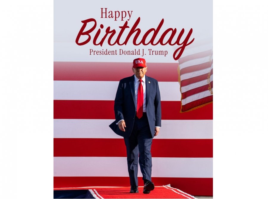 'Një patriot i palodhur'/ Ambasada Amerikane në Tiranë uron Donald Trump për ditëlindje