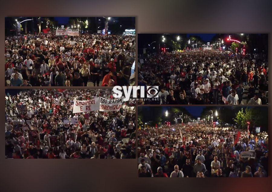 ‘Rama jepe dorëheqjen’/ Shqipëria në këmbë, qytetarët në protestë për të 15-tën ditë me radhë 