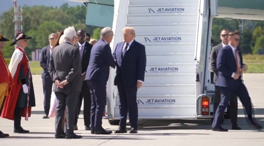 Trump mbërrin në Gjenevë  pritet të udhëtojë në Francë për samitin e G7 ës