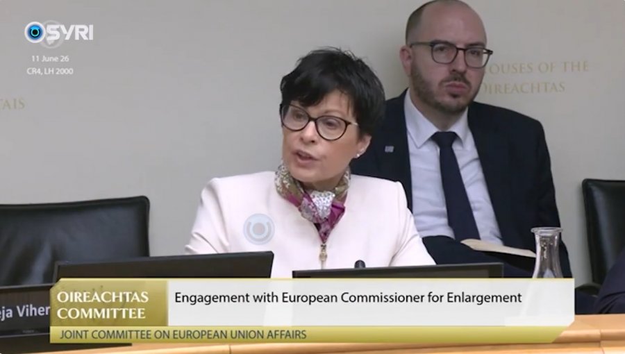 SYRI TV  Zvërneci dhe Balluku  flet komisionerja Kos  Të zbatohet legjislacioni i BE për mjedisin