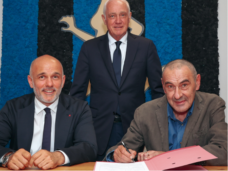 Zyrtare  Maurizio Sarri  trajneri i ri i Atalantës