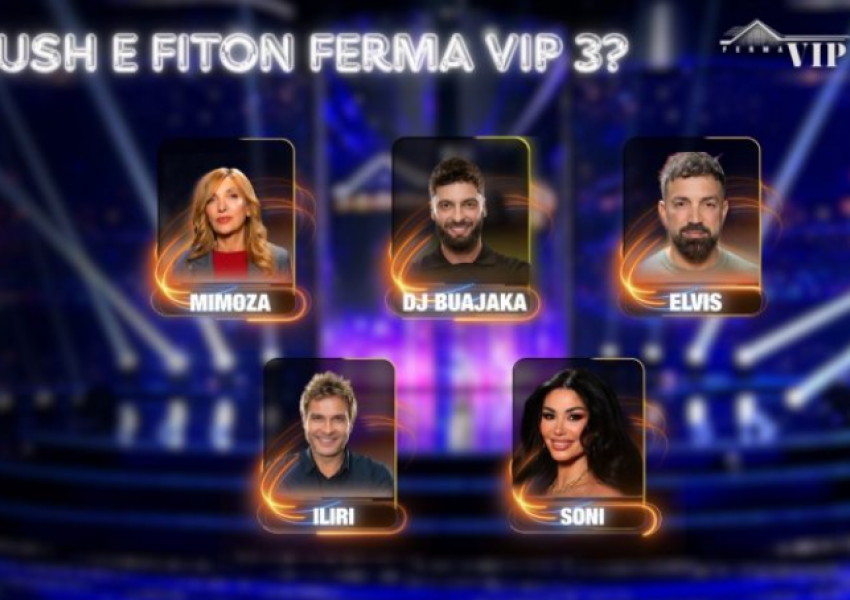 Kush e fitoi çmimin 129 mijë euro në 'Ferma VIP 3'? Shpallet fituesi i madh i spektaklit