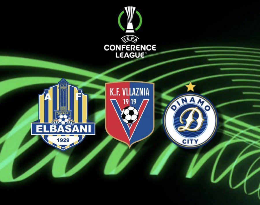Short ‘ferri’ për Elbasanin dhe Dinamon, për Vllazninë ka derbi shqiptar në Conference League