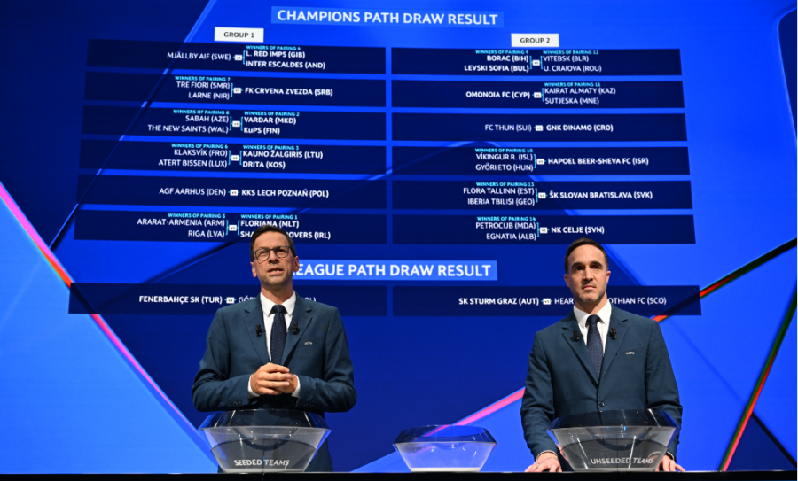 Liga e Kampionëve/ Egnatia dhe Drita mësojnë kundërshtarët e raundit të dytë