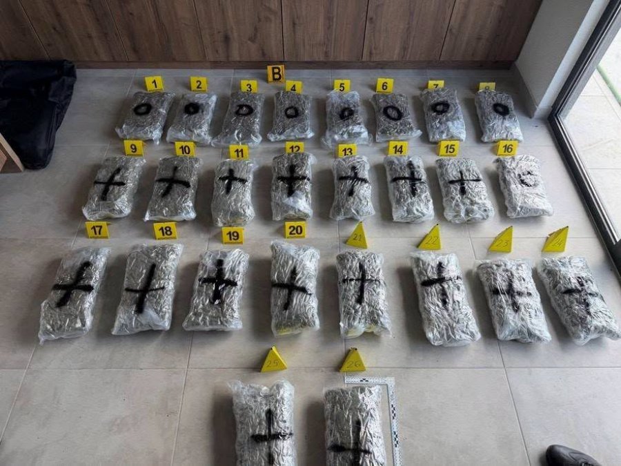 Sekuestrohen 60 kilogramë marijuanë në Ferizaj  arrestohen 4 persona