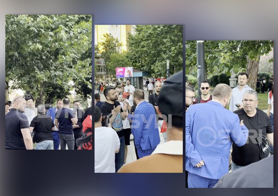 Përplasja te Kuvendi  Deputeti i PS së  Ardit Bido kërcënon protestuesit  A e di kush jam unë   