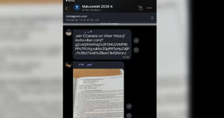 Fillon shpërndarja e pyetjeve të testit të maturës në grupe – FOTO