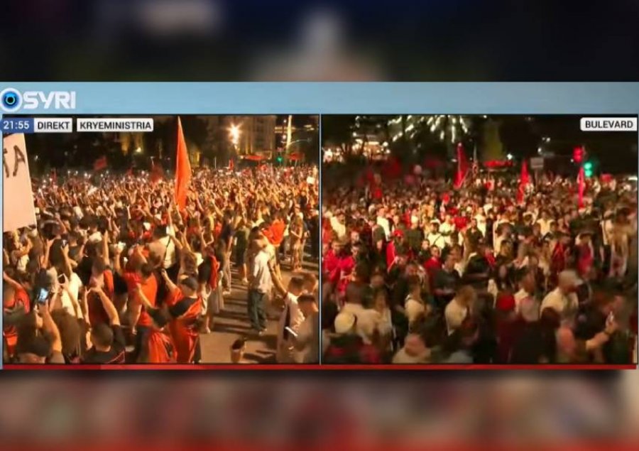 Protesta madhështore  Qytetarët Ramës  Je i rrethuar  s ke për të shpëtuar
