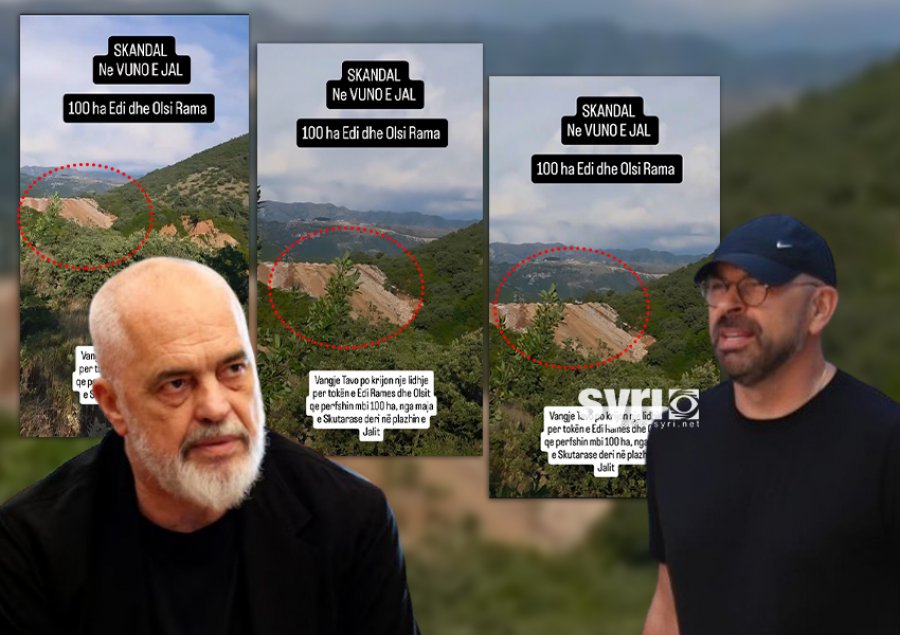 VIDEO  Ç po ndodh në Vuno  Konomi  Vangjel Tavo po hap rrugën për tek 100 hektarët e Edi dhe Olsi Ramës