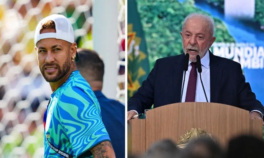 Presidenti i Federatës së Brazilit bën shaka me Neymar: I pari futbollist i Kombëtares që punon nga shtëpia