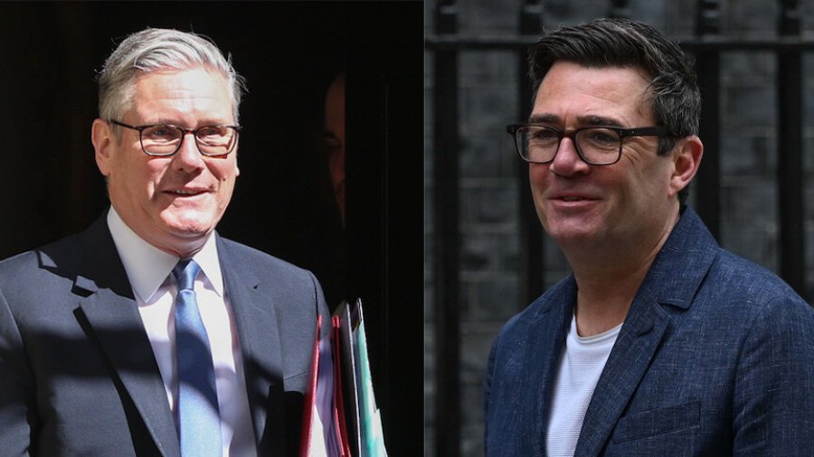Starmer dhe Burnham takohen ndërsa Mbretëria e Bashkuar hyn në tranzicionin e lidershipit