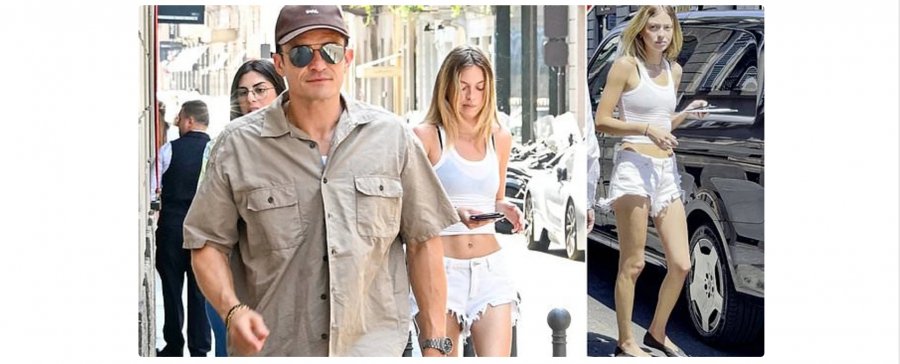 Orlando Bloom fotografohet në Milano me të dashurën 21 vite më të re