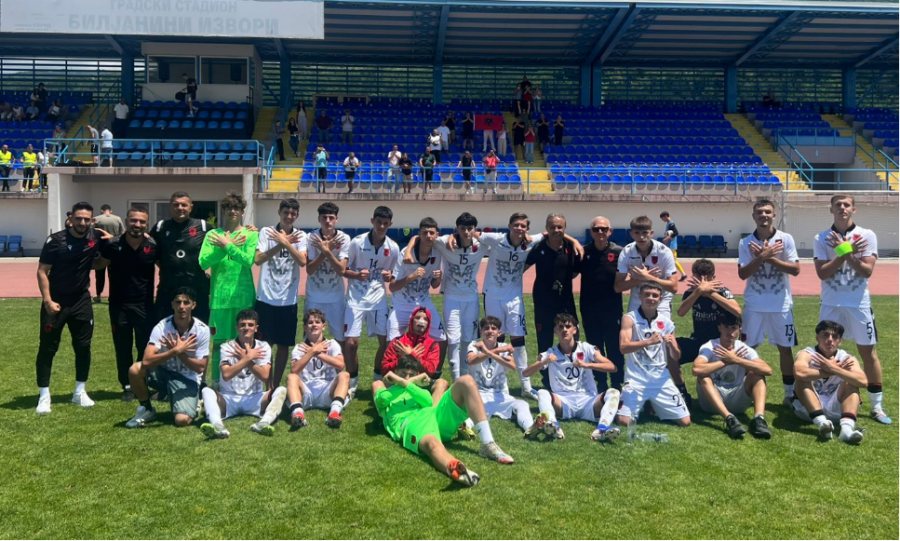  Kombëtarja U-15 triumfon ndaj Maqedonisë së Veriut në Ohër