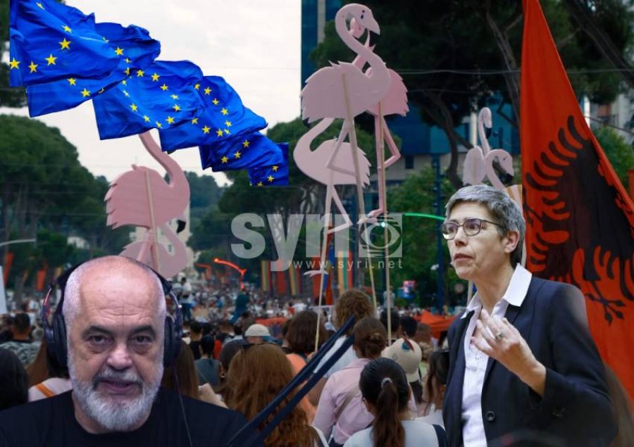 ‘Do t’i çoj zërat tuaj në Bruksel’/ Eurodeputetja gjermane i bashkohet protestës: Demokracia dhe ligji janë në rrezik