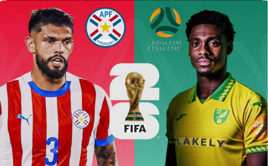 Paraguaj-Australi (04:00) përballen për biletën e fundit në fazën me eliminim direkt