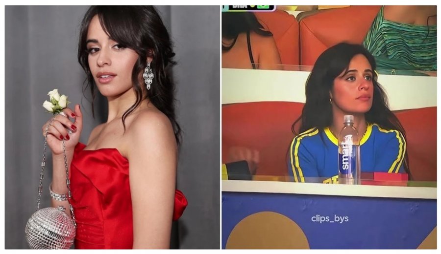 Me fanellën e Brazilit, Camila Cabello tërheq vëmendjen në ndeshjen ndaj Skocisë