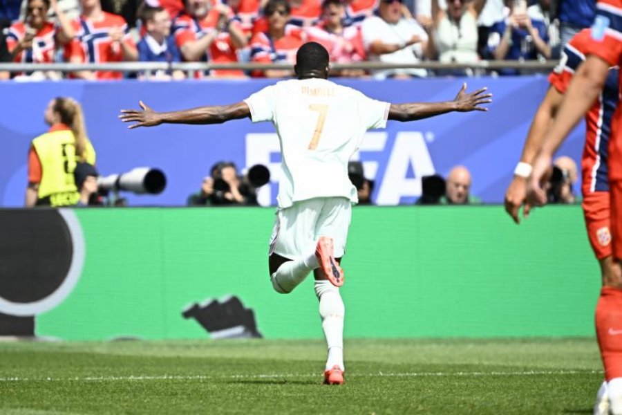 VIDEO/ Franca mbyll me pikë të plota, Dembele spektakolar: tregolësh në vetëm 32 minuta ndaj Norvegjisë