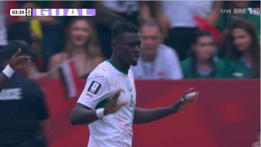 VIDEO  Karton i kuq për Irakun dhe një gol nga Senegali  mbyllet pjesa e parë