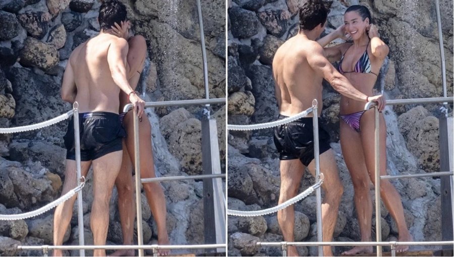 Dua Lipa dhe Callum Turner shfaqen më të dashuruar se kurrë gjatë muajit të mjaltit në Itali