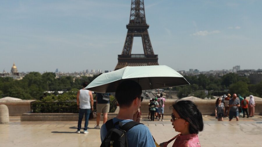 Paris, regjistrohen 109 vdekje të lidhura me të nxehtin brenda një dite