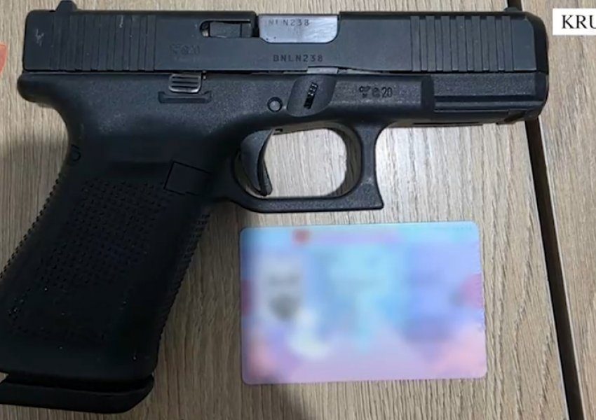 31 vjeçari nga Lezha arrestohet tek rrethrrotullimi i Rinasit, po lëvizte me pistoletë në makinë