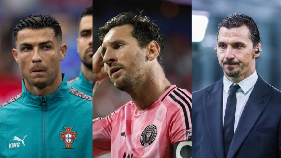 Ibrahimovic ‘masakron’ Ronaldon, mikrofoni është për ty, historia i përket Messit