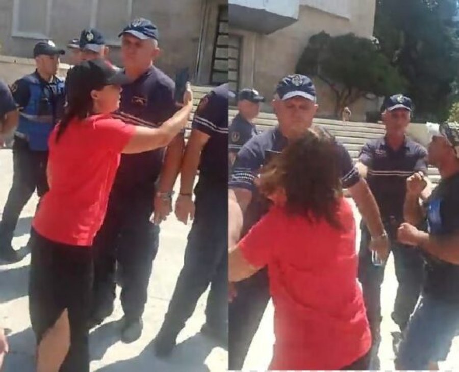 Kaluan natën para Kryeministrisë, largohen me forcë protestuesit, policët bëhen ‘gardh’ para zyrës së Ramës