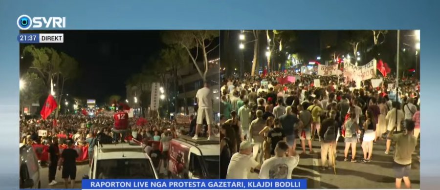  Rama jepe dorëheqjen   Dita e 29 të e revoltës qytetare  nis marshimi në rrugët e Tiranës