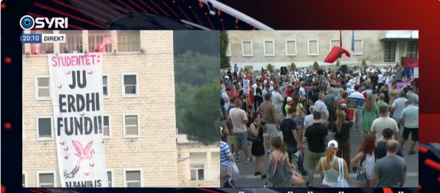Eurodeputetët në Tiranë, pritet të jenë sonte pjesë e protestës së 30-të kombëtare kundër qeverisë