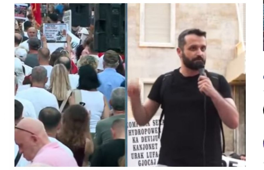 Protesta kundër qeverisë, aktivisti: Kriminelët janë brenda zyrës së Kryeministrisë, jo mes protestuesve