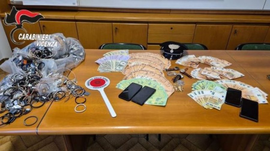 Goditet banda e ‘skifterëve’ shqiptarë/ Çmontonin kamerat e grabisnin bizneset. Kapet flori mijëra euro cash dhe armë