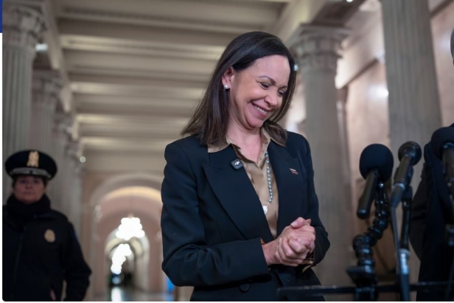 Maria Corina Machado njofton kthimin e saj në Venezuelë