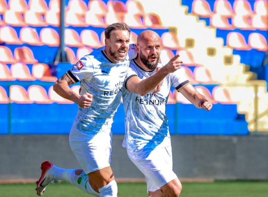 FOTO/ Mbrojtës që shënon gol, Arlind Ajeti merr vlerësim të lartë në Turqi