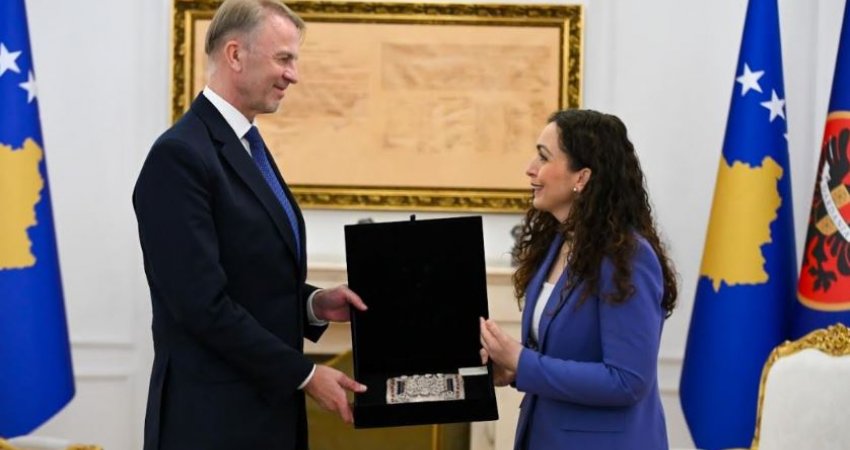 Osmani falënderon Oravin për angazhimin e tij në Kosovë