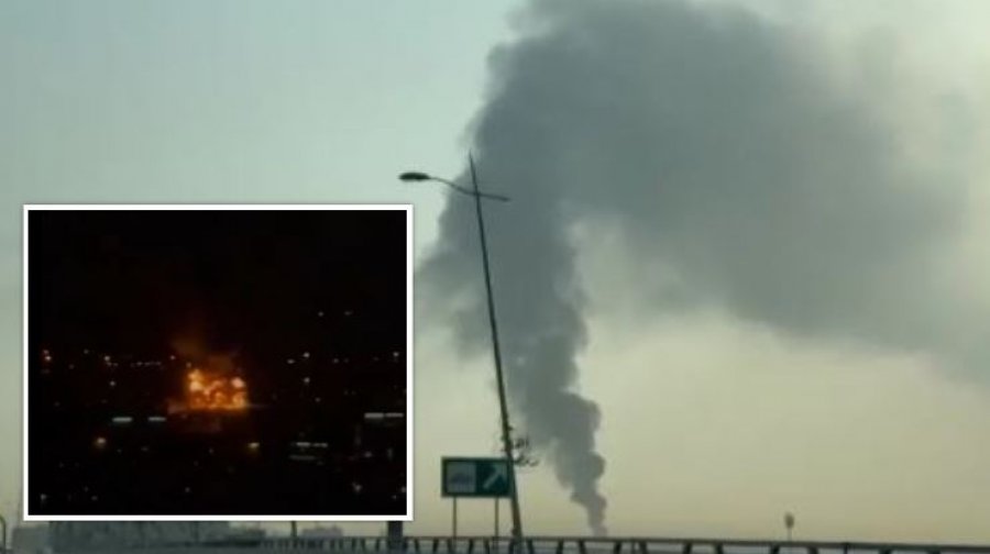 VIDEO - Flakë e tym/ Sulm me dronë në aeroportin e Dubait, pezullohen fluturimet
